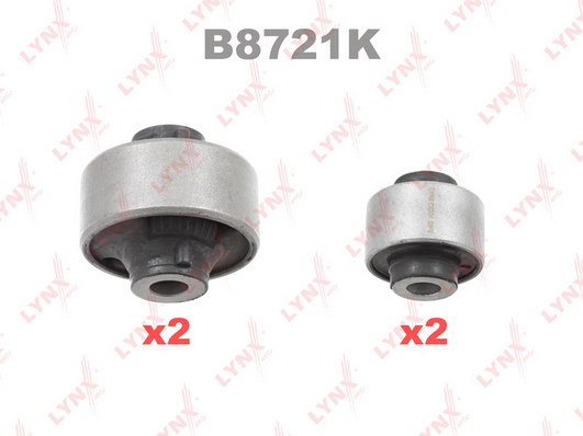 B8721K к кт сайлентблоков перед.