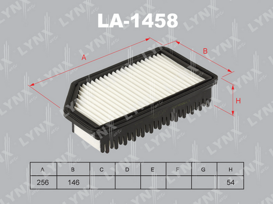 LA-1458 Фильтр воздушный HYUNDAI
