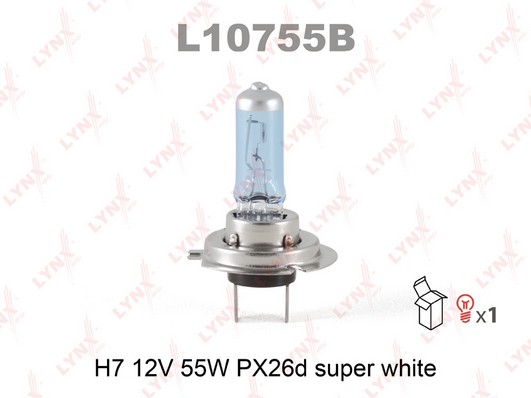 L10755B Лампа H7 12V 55W PX26D SUPER