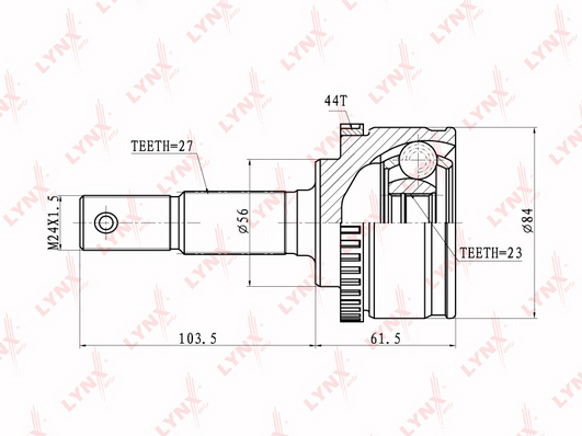 CO-5719A ШРУС наружный