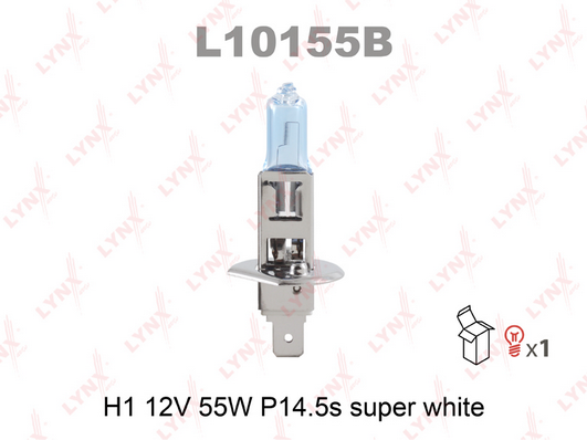 L10155B Лампа H1 12V 55W P14.5S SUPER