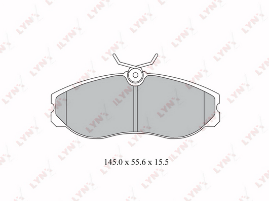 BD-3028 Колодки тормозные передние