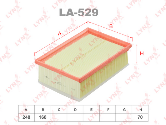 LA-529 Фильтр воздушный