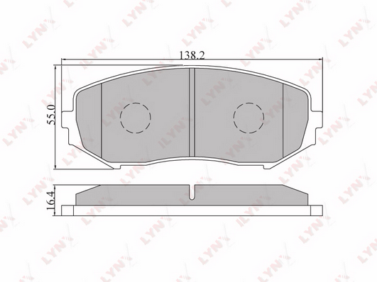 BD-7302 Колодки тормозные SUZUKI GRAND