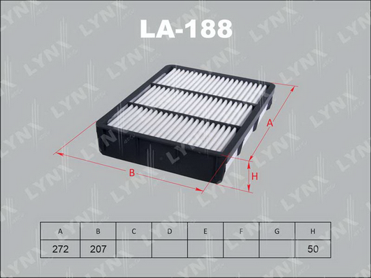 LA-188 Фильтр воздушный