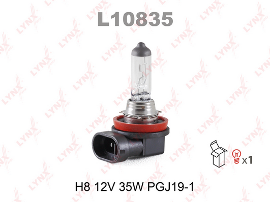 L10835 Лампа H8 12V 35W PGJ19 1