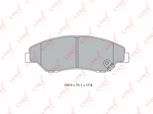 BD-4414 Колодки тормозные передние KIA