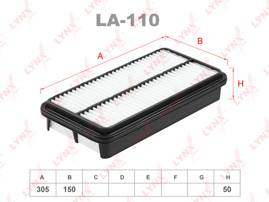 LA-110 Фильтр воздушный LA-110