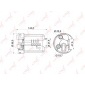 LF164M Фильтр топливный TOYOTA Platz