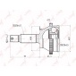 CO3606A ШРУС HYUNDAI SONATA EF IV/KIA
