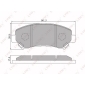 BD5711 Колодки тормозные NISSAN