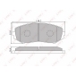 BD7302 Колодки тормозные SUZUKI GRAND