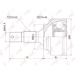 CO3824 ШРУС CITROEN C4/PEUGEOT 307