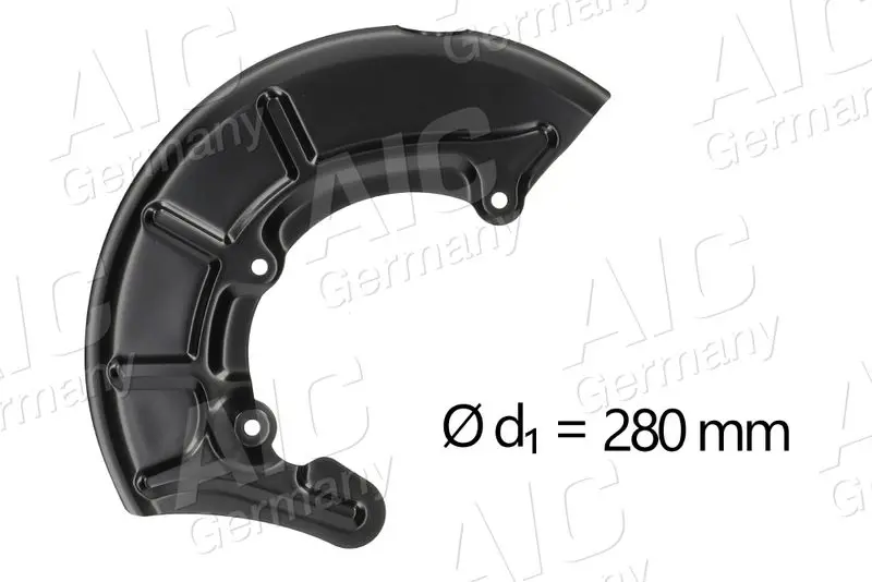 71370 Splash Guard, brake disc