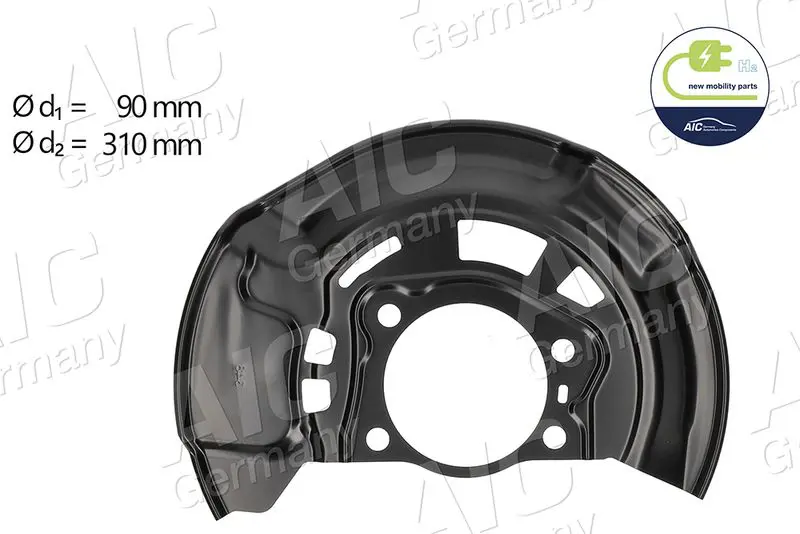  Splash Guard, brake disc