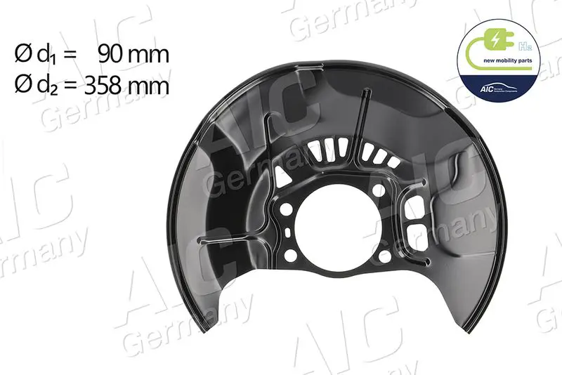 58811 Splash Guard, brake disc