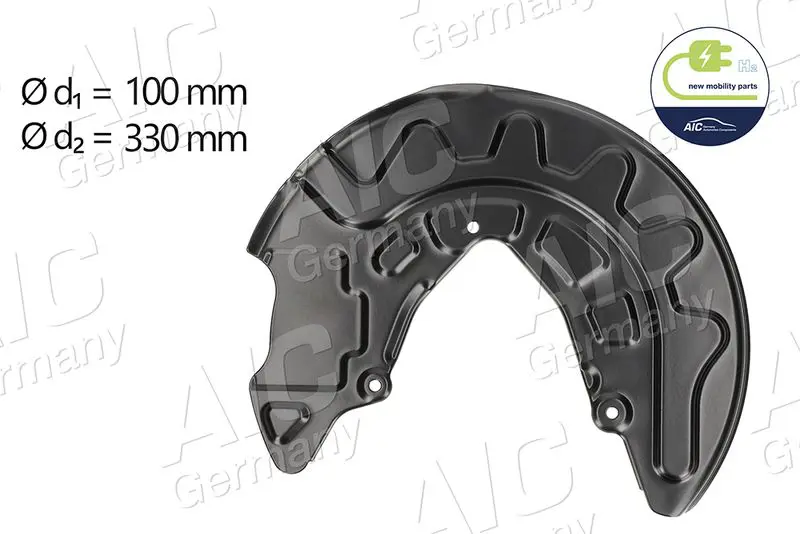 58777 Splash Guard, brake disc