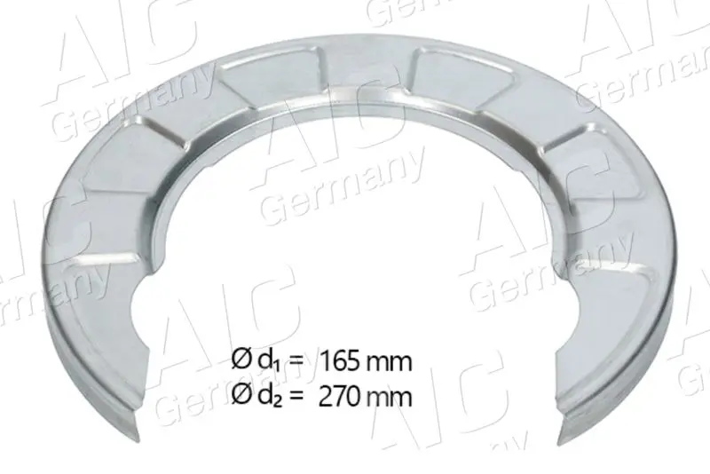 71406 Splash Guard, brake disc