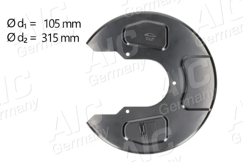  Splash Guard, brake disc
