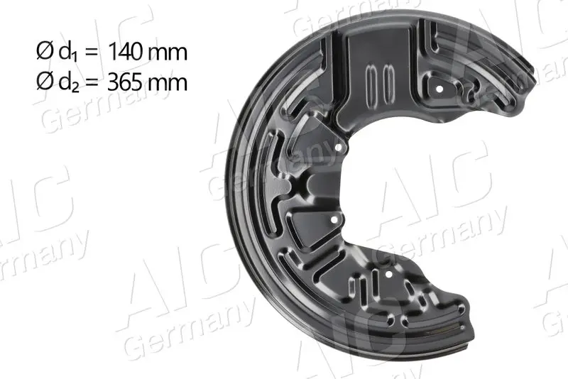 56316 Splash Guard, brake disc