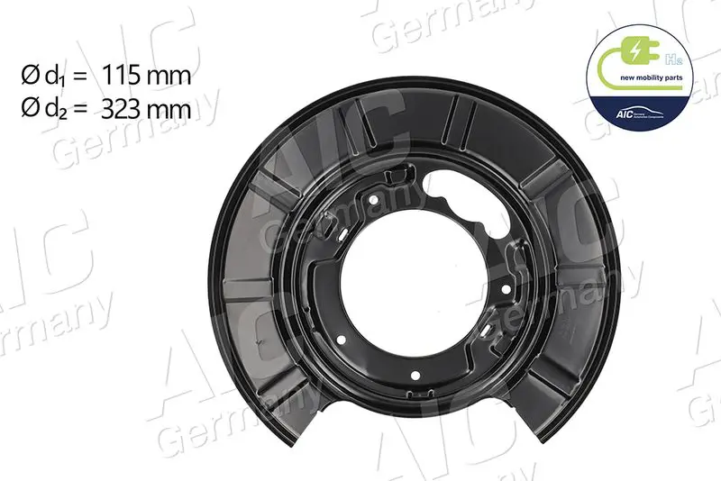 70790 Splash Guard, brake disc