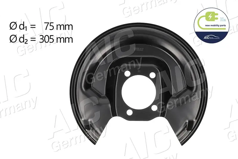 58263 Splash Guard, brake disc