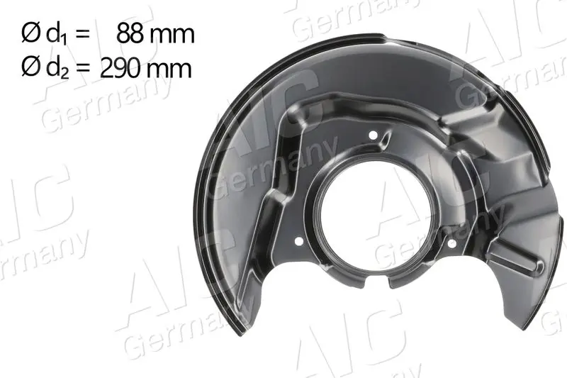 58273 Splash Guard, brake disc