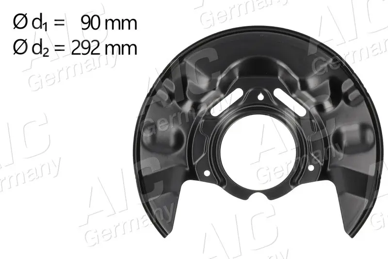 58790 Splash Guard, brake disc