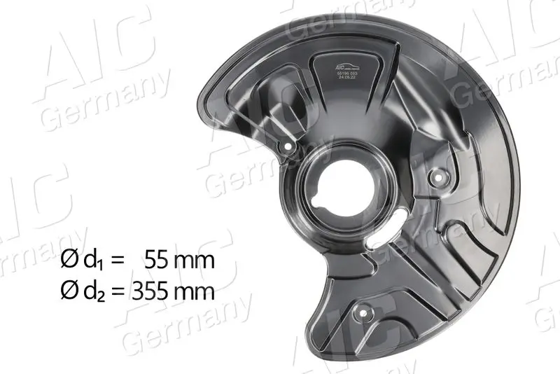  Splash Guard, brake disc