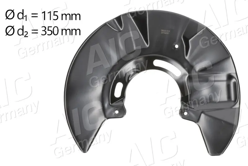 56020 Splash Guard, brake disc