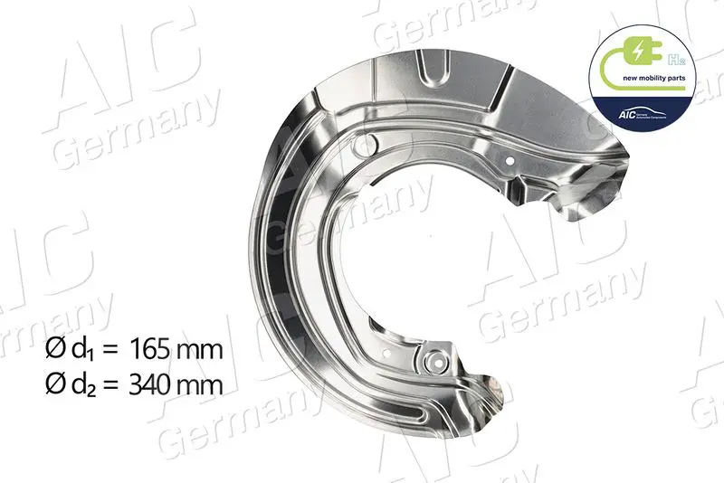 56977 Splash Guard, brake disc