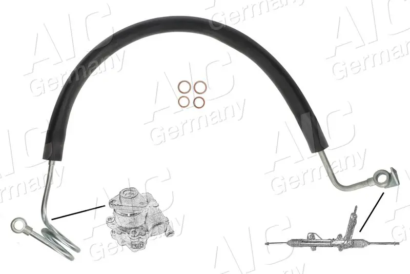 AIC 54997 Гидравлический шланг, рулевое