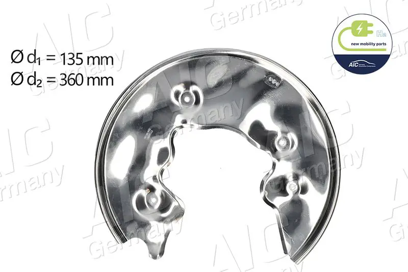 56150 Splash Guard, brake disc