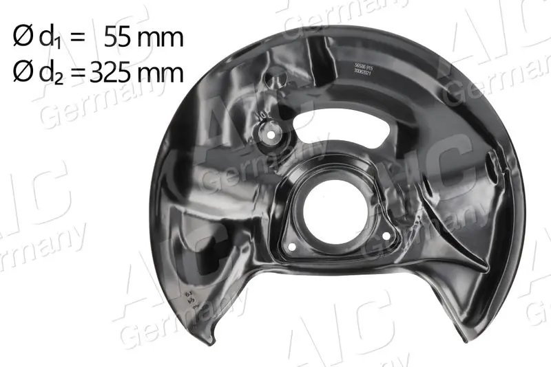 56586 Splash Guard, brake disc