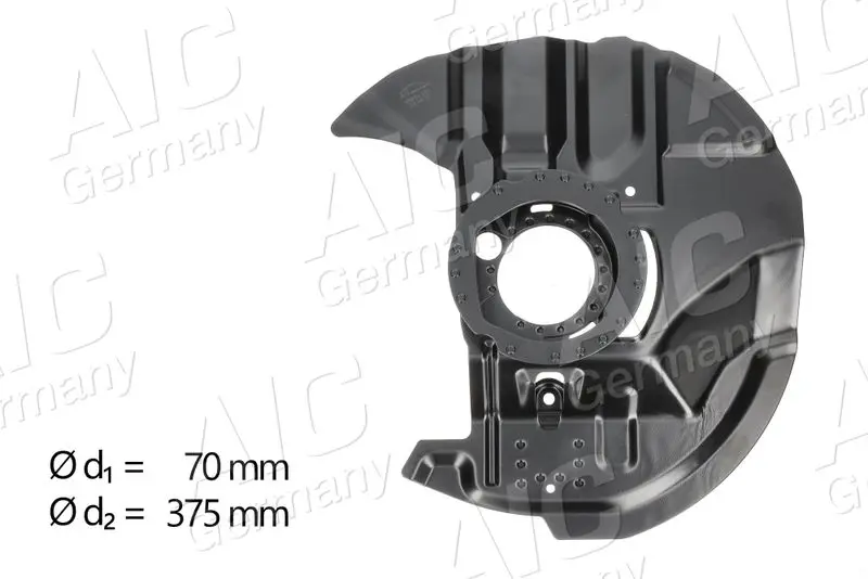 56984 Splash Guard, brake disc