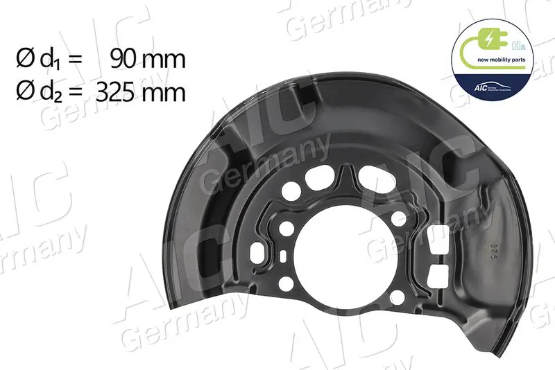 58809 Splash Guard, brake disc