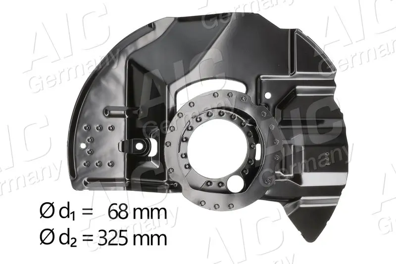 56409 Splash Guard, brake disc