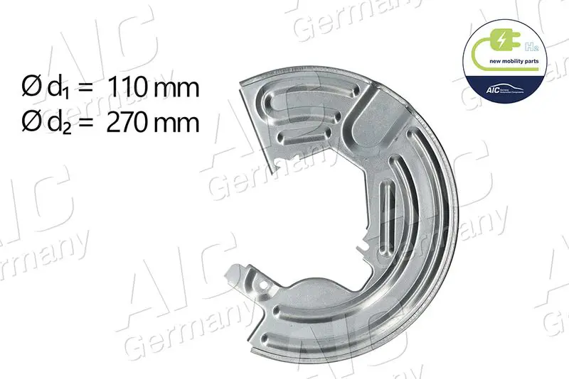 71415 Splash Guard, brake disc