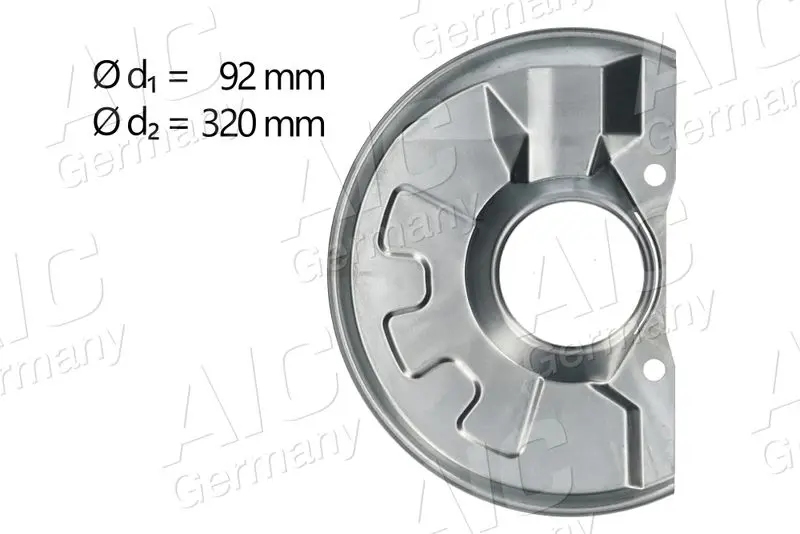 71355 Splash Guard, brake disc