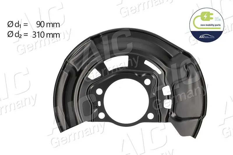 71391 Splash Guard, brake disc