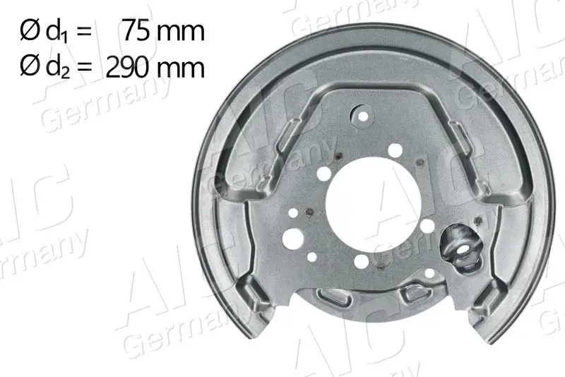 58834 Splash Guard, brake disc