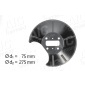 57248 Splash Guard, brake disc
