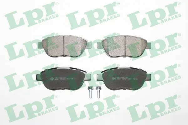 LPR 05P807 Комплект тормозных колодок