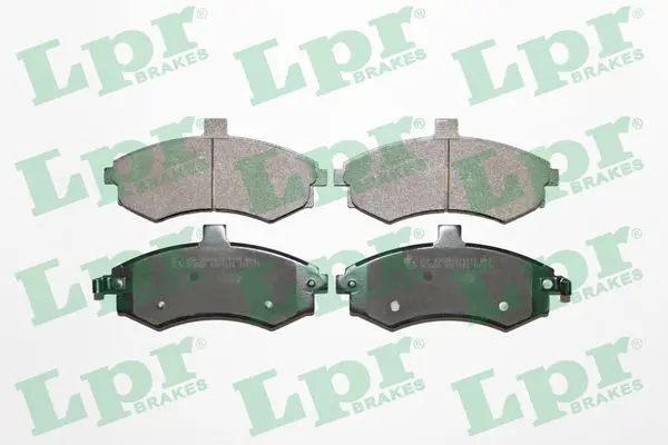 LPR 05P1374 Колодки тормозные дисковые