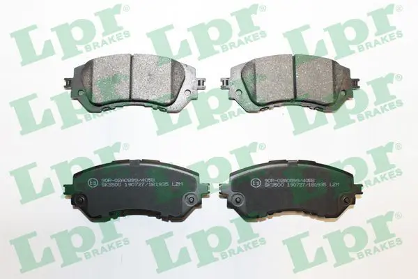 LPR 05P1935 Комплект тормозных колодок,