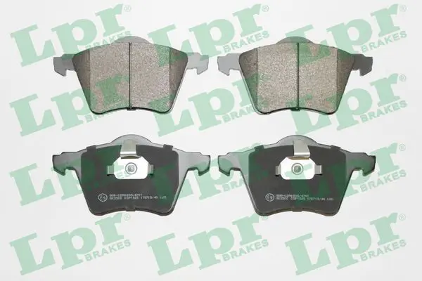 05P1525 Колодки тормозные дисковые LPR