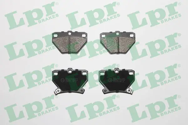 LPR 05P836 Колодки тормозные дисковые