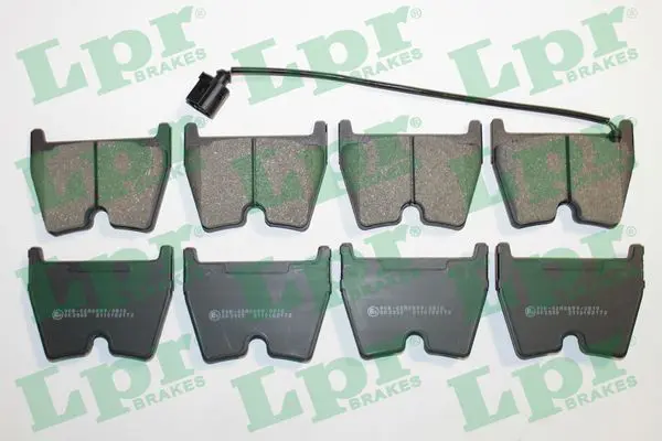 05P2172 Колодки тормозные дисковые LPR