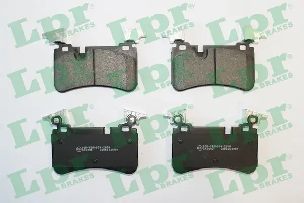 LPR 05P2084 Комплект тормозных колодок,