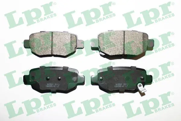 05P2011 Колодки тормозные CHERY TIGGO
